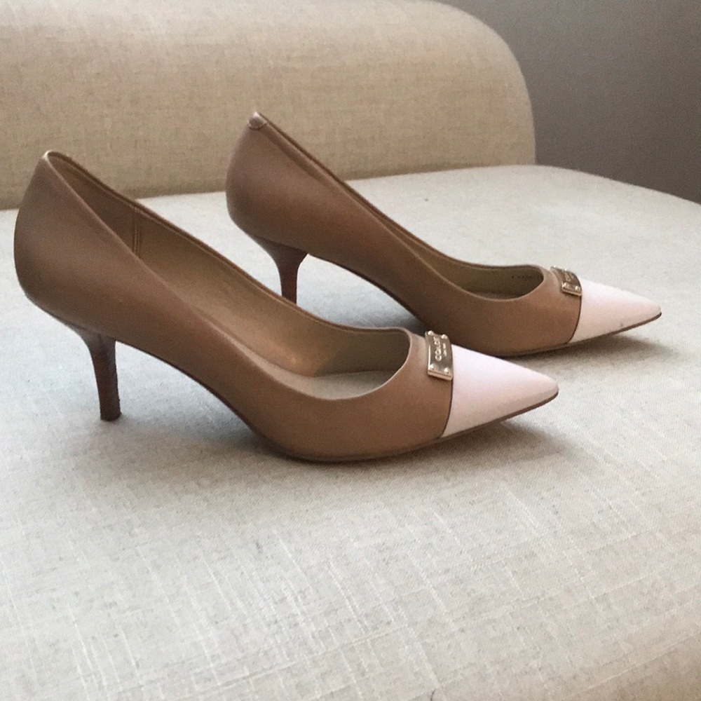 Coach Leather Heels